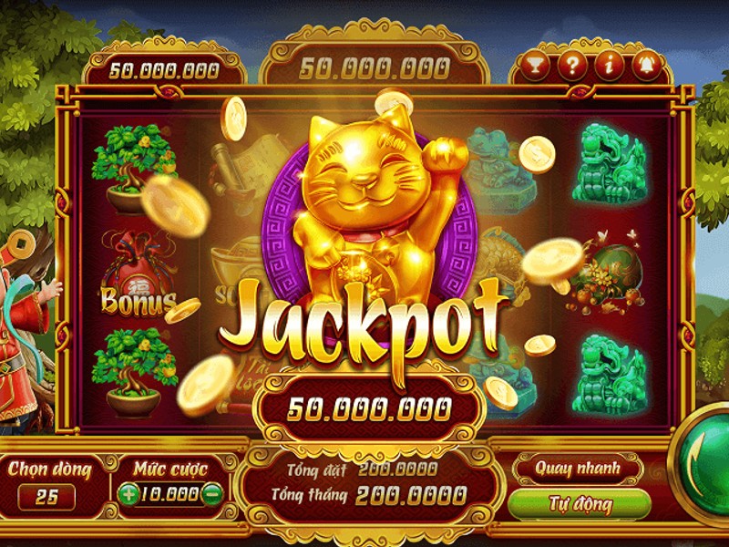 Trò chơi Slot 5 cuộn với các tính năng thưởng