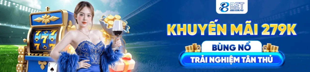 Sân vận động bóng đá với ánh đèn rực rỡ và biểu tượng cá cược Thienhabet